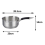(20cm) Induction Milk Pan Stainless Steel 2 Double 2