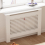 (M) 91cm High Radiator Cover Heating Cabinet White 1
