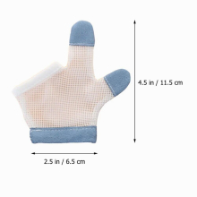 Gloves Sucking Thumb Baby Stop Finger Soothing Teething Guard Infant Anti Newborn Halfnylon Self Yarn Kids Toddlers Toys Mittens