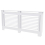 (XL) 91cm High Radiator Cover Heating Cabinet White 3