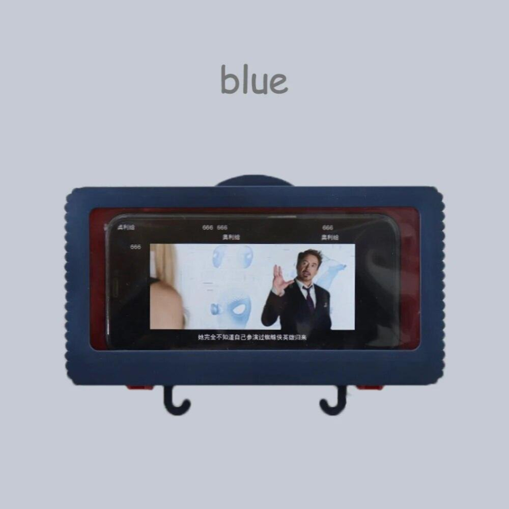 Shower Phone Holder Bathroom Waterproof Phone Case Seal Protection Touch Screen Chase Punching Wall Hanging Storage Boxes Multicoloured 885666820816