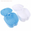 1PC Cleaning teeth Case Dental False Teeth Storage Box Container Denture Boxs 2