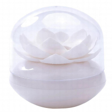 1 Pcs Flower Pattern Cotton Swab Holder Storage Container Toothpick Organizer Tube With Dust Cover Plastic Toothpick Storage Box