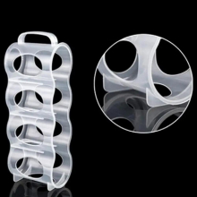 4 Holes Drink Bottle Holder Beer Soda Can Storage Box Home Fridge Refrigeration Food Kitchen Storage Organizer Accessories
