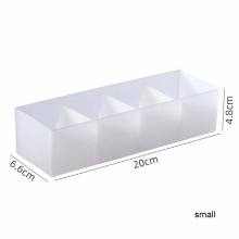 Adjustable Partition Drawer Storage Box Plastic Combined Translucent Organizer Divided Home Desktop Sundries Cosmetic TSLM1