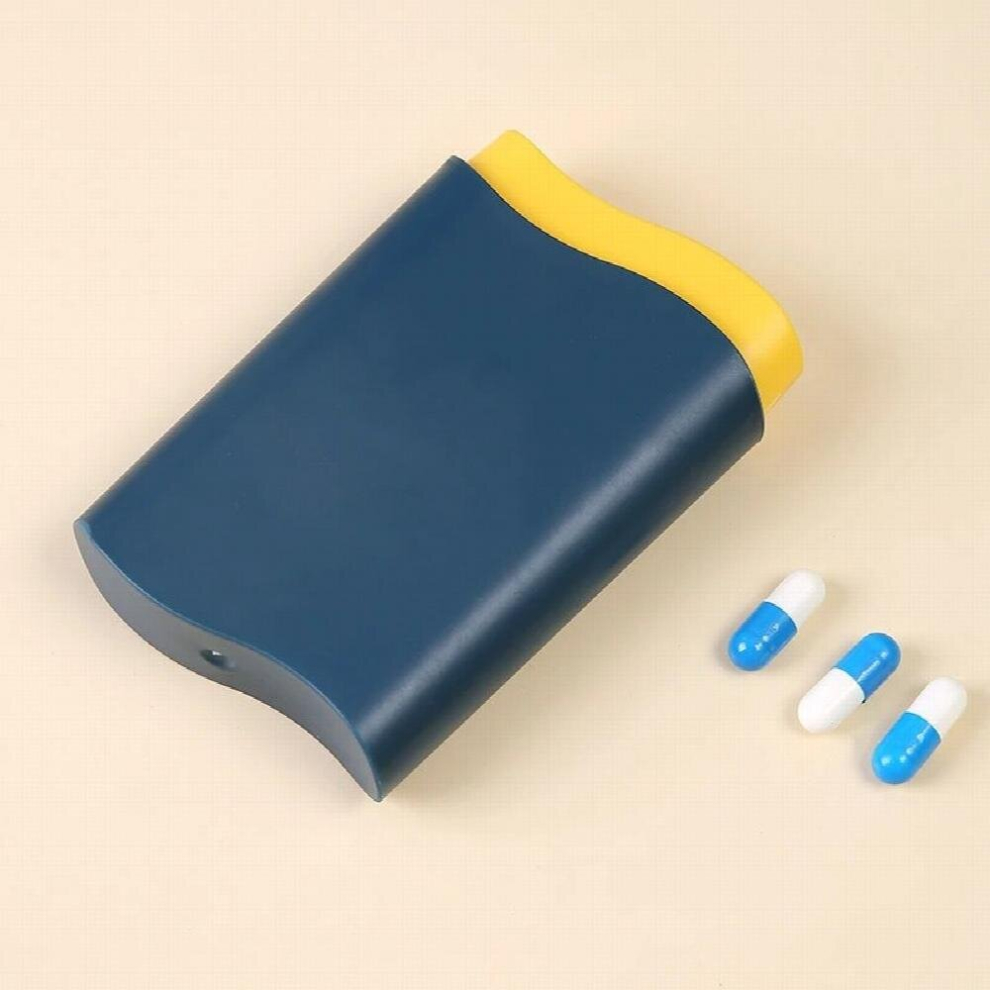 Multicoloured Travel Organizer Moisture Proof Pills Storage Box For Pocket Purse Daily Pill Case Portable Medicine Vitamin Holder Container