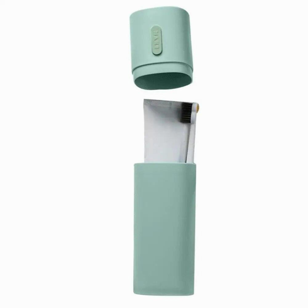 Multicoloured Toothbrush Case For Traveling Kids Toothbrush Holder Portable Toothbrush And Toothpaste Storage Container Hard Pp Toothbrush