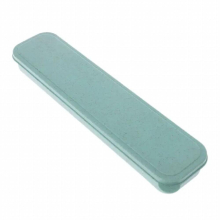 Portable Eco-Friendly Wheat Straw Cutlery Camping Picnic Box Dishware Kitchen Utensils Case kitchen items plastic lid organizer