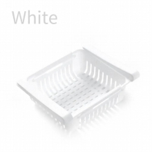 1PC Adjustable Stretchable Fridge Organizer Drawer Basket Refrigerator Pull-out Drawers Fresh Spacer Layer Storage Rack