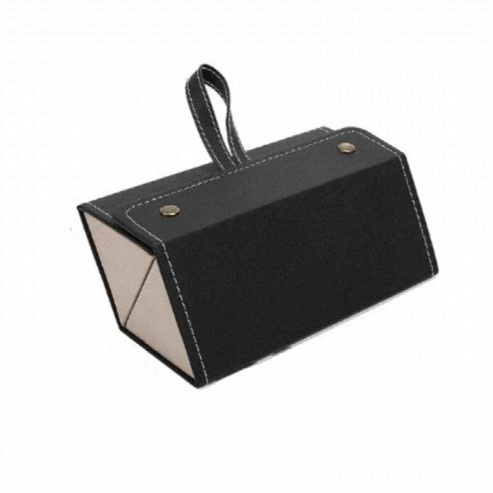 Sunglasses Organizer Multi-slot Glasses Storage Box PU Leather Travel Folding Eyeglasses Display Storage Case Home Storage