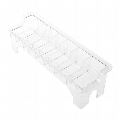 Universal 8/10 Grid Base Hair Clipper Limit Comb Storage Box Caliper Case Guide G32D 2