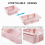 Fridge Organizer Storage Box Refrigerator Drawer Plastic Storage Container Shelf Fruit Egg Food Storage Box Kitchen Accessories 6