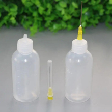 1Sets 30/50ml High Plastic Glue Dispensing Needle Bottle Glue Squeeze Bottles Liquid Glue Dropper Dispenser