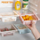 Fridge Organizer Storage Box Refrigerator Drawer Plastic Storage Container Shelf Fruit Egg Food Storage Box Kitchen Accessories 2