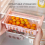Fridge Organizer Storage Box Refrigerator Drawer Plastic Storage Container Shelf Fruit Egg Food Storage Box Kitchen Accessories 3