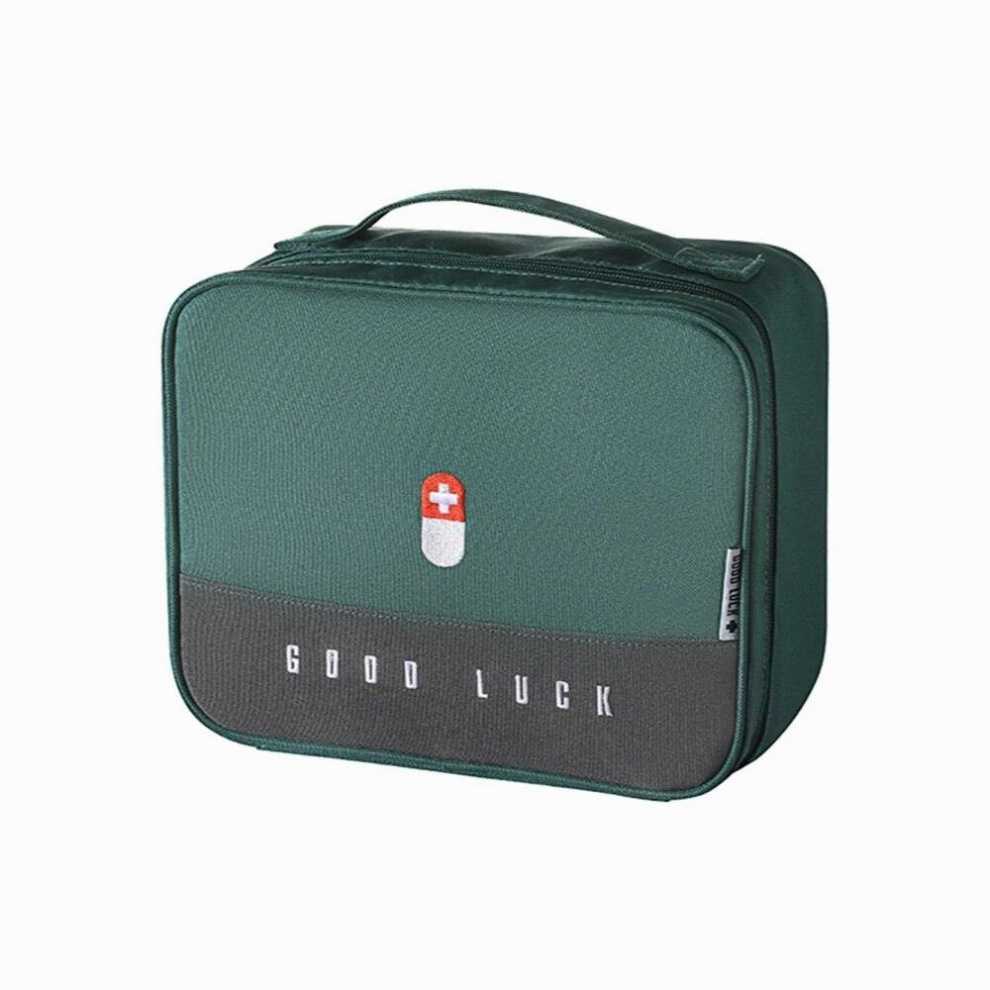 Multicoloured Thickened Medicine Cabinet Family Portable Storage Bag Box Multifunctional Layered First Aid Kit