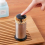 Stainless Steel Toothpick Press Box Stand Creative Storage Containers Holder Automatic Spring Cover Kitchen Organizer Boxes 3