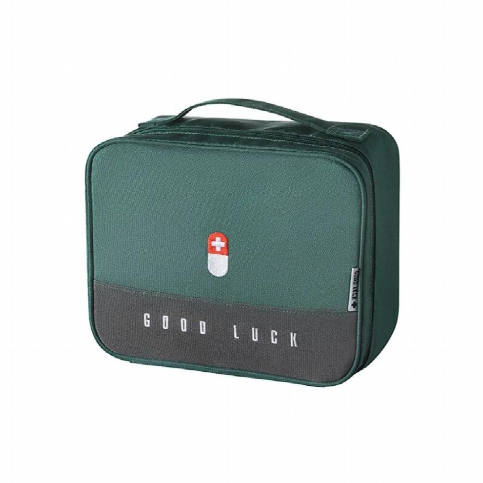 Home First Aid Kit Bag Pill Box Portable Medicine Package for Travel outdoor Emergency Kit layered Medicine Divider Storage Bags