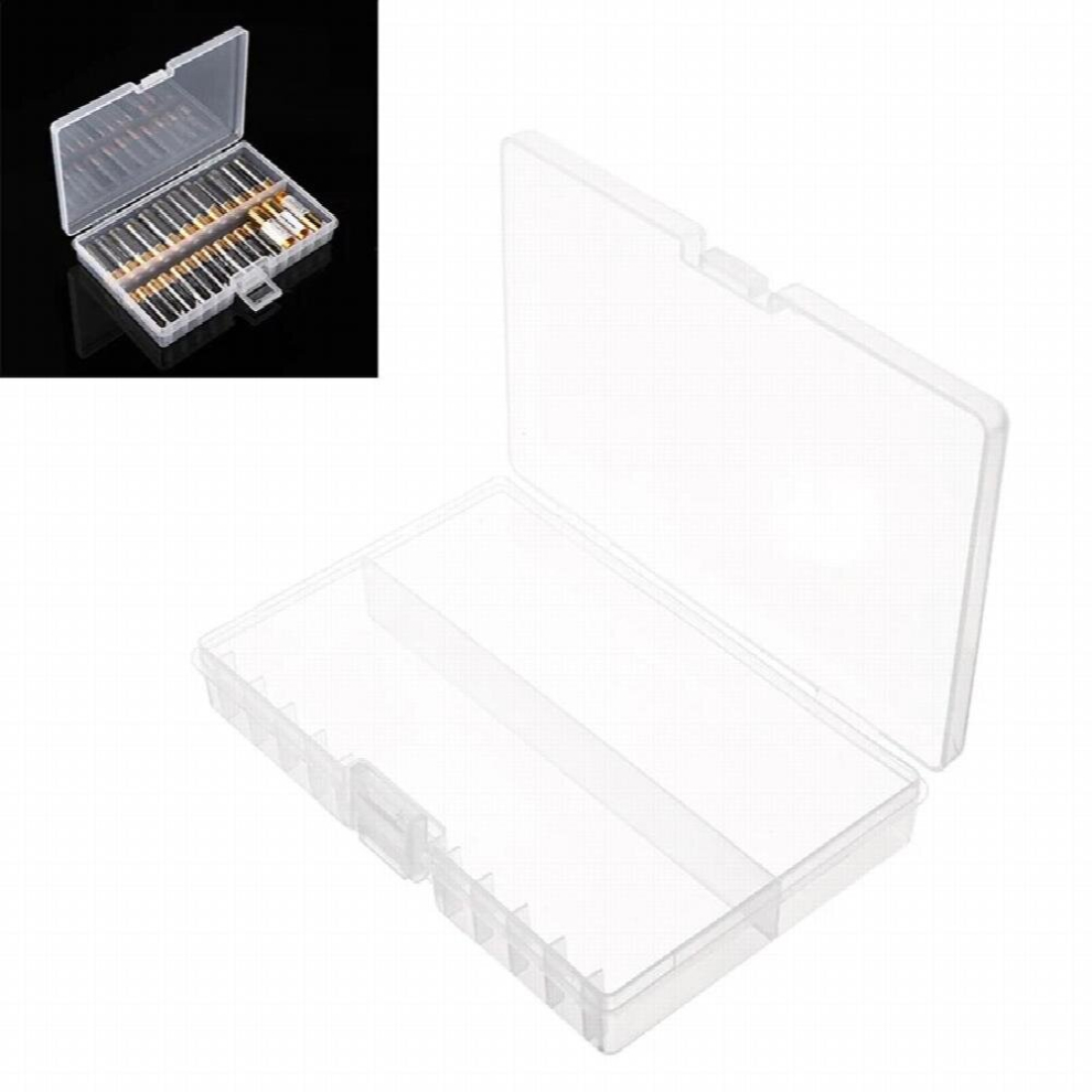 Plastic Case Holder Storage Box Waterproof Transparent Case Holder Storage Box For 48 Aa Batteries Storage Case Multicoloured 885666829925