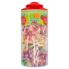 Vidal Lotta Lollies Assorted Fruit Lollipops 150 Pieces (150pk)