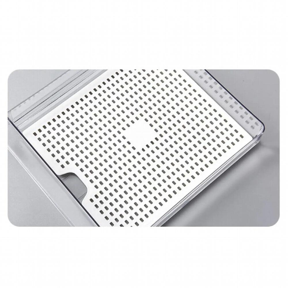 Kitchen Fridge Drawer Organizer Organizer Bins Organization Stackable Storage Bins for Refrigerator, Cupboard Cabinet, Kitchen,-image-OPC-PCRWQY8-NEW