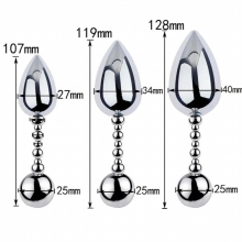 Metal Double-headed Anal Plugs Bendable Anus Training Butt Plug Dildo Man Prostata Massage Adult Sex Toys For Woman Gay Couple