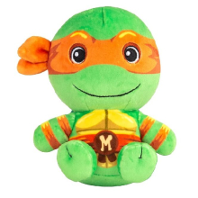Club Mocchi-Mocchi- Teenage Mutant Ninja Turtles Plush - TMNT Michelangelo Plushie - Ninja Turtle Stuffed Animal Toys and Room Decor - Plush Coll