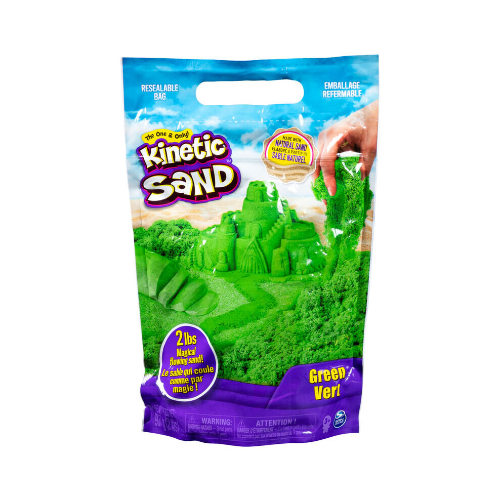 Spinmaster Kinetic Sand Green Sand Bag