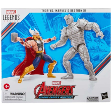 Verzamelfiguren - HASBRO - Thor vs. M - 2 Figuren - 5 Accessoires - 15 cm