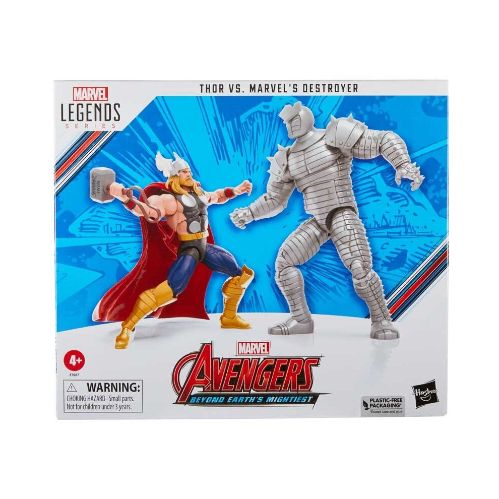 Hasbro Marvel Legends Series Avengers Beyond Earth's Mightiest Thor vs Marvel's Destroyer