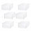 6x Transparent Shoe Storage Box Stackable with Lids Universal Stable Container for Sorting Boot & Shoe Sandals 1