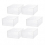 6x Transparent Shoe Storage Box Stackable with Lids Universal Stable Container for Sorting Boot & Shoe Sandals 2