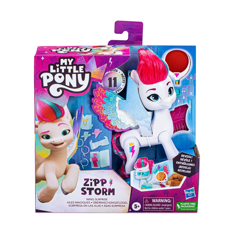 Hasbro My Little Pony Wing Surprise Zipp Storm Toy