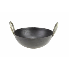(7") Iron Karahi Kadai Kadhai Iron Wok Balti Dish