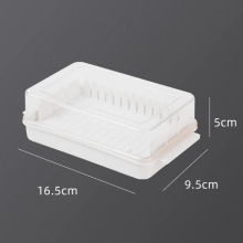Protable Solid Butter Storage Box kitchen accessories Refrigerator Fresh Keeping Box Breakfast cheese Jam Boxes Baking Tools