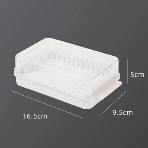 Protable Solid Butter Storage Box kitchen accessories Refrigerator Fresh Keeping Box Breakfast cheese Jam Boxes Baking Tools