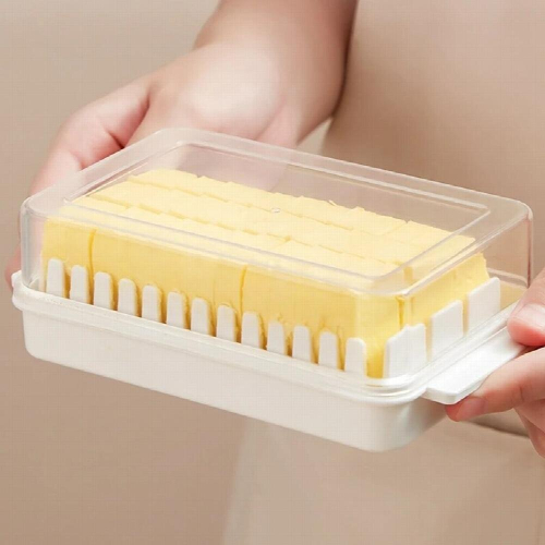 Protable Solid Butter Storage Box kitchen accessories Refrigerator Fresh Keeping Box Breakfast cheese Jam Boxes Baking Tools 1