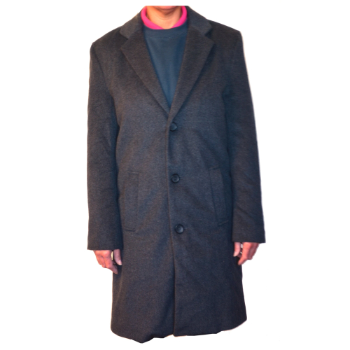 (Medium) Men's Dunnes Overcoat Grey All Sizes