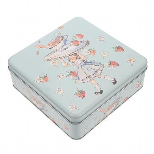 Box Tin Tins Cookie Metal Empty Container Boxes Storage Candy Easter Gift Biscuit Tinplate Lids Square Favors Containers 2