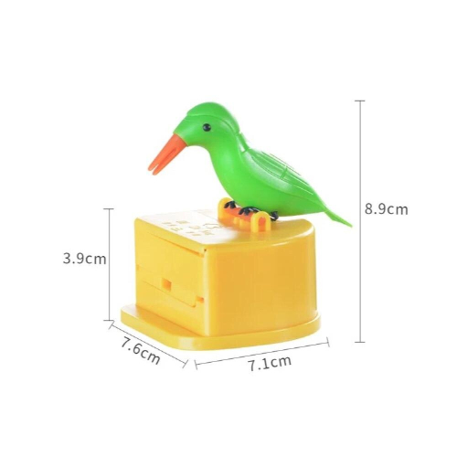 bird Toothpick Holder Automatic Toothpick Dispenser Kitchen Accessories Automatic toothpick container Push-type toothpick bottle 2