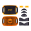 Multifunctional Aerobic Step Platform and Balance Trainer Set 3