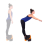 Multifunctional Aerobic Step Platform and Balance Trainer Set 4