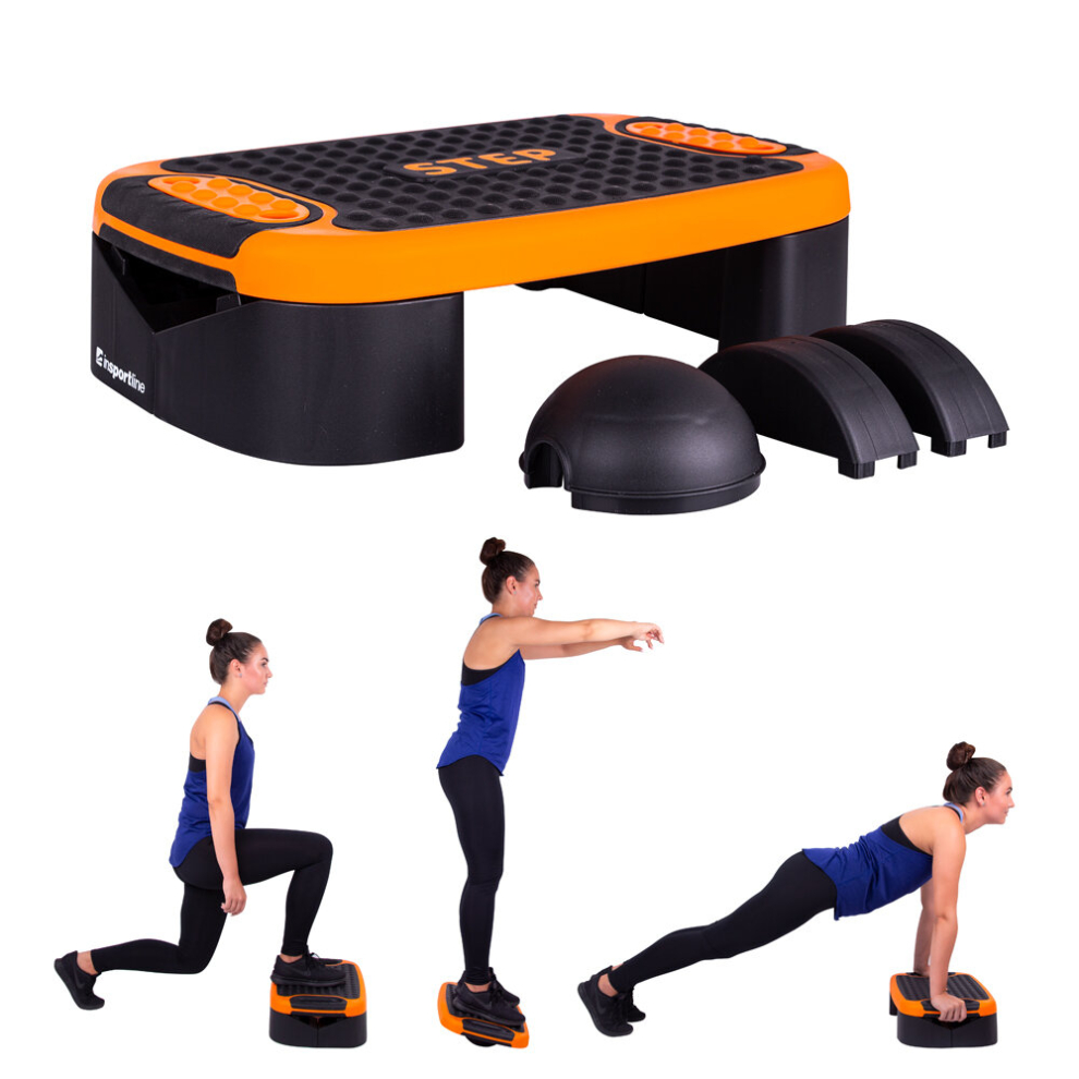 Multifunctional Aerobic Step Platform and Balance Trainer Set