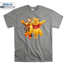 (5X-Large, Sport Grey) Winnie The Pooh  Black Women T Shirt T-Shirt Tshirt Top