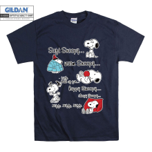 (4X-Large, Navy) Snoopy Moods Soft Snoopy Black Women T Shirt T-Shirt Tshirt Top