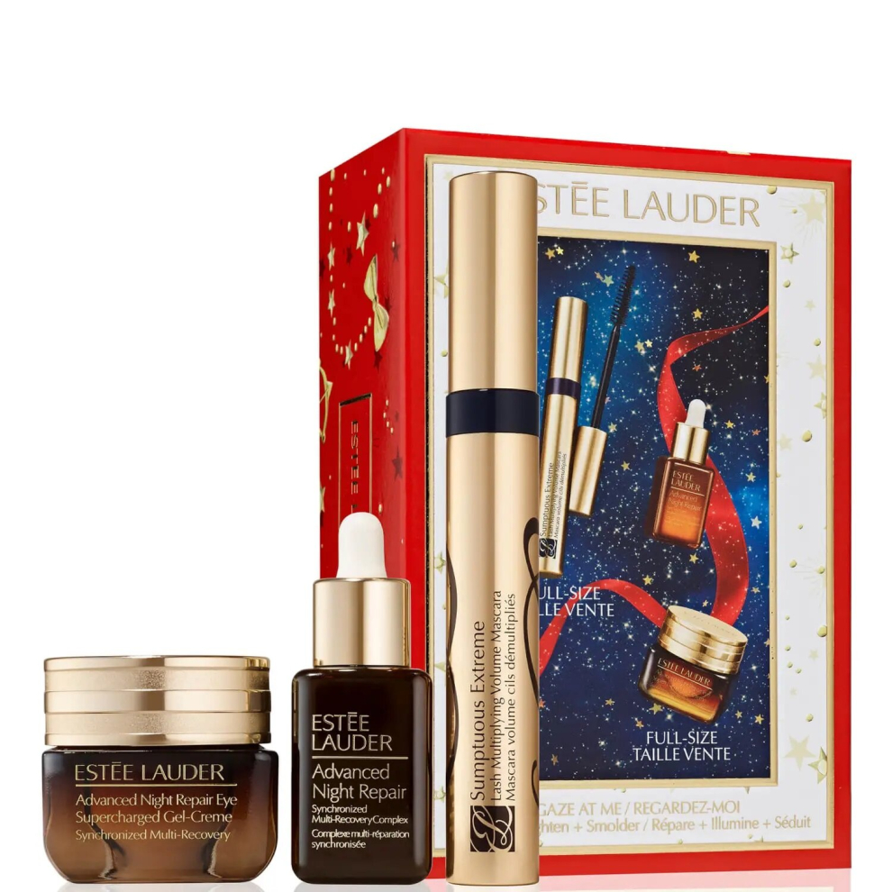 Estée Lauder Gaze at Me Repair, Brighten and Smoulder Gift Set (Worth £107)