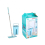 Alpina Flat Squeeze Microfiber Mop & Bucket Set Home Floor Tiles Cleaning 1