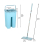 Alpina Flat Squeeze Microfiber Mop & Bucket Set Home Floor Tiles Cleaning 5