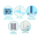 Alpina Flat Squeeze Microfiber Mop & Bucket Set Home Floor Tiles Cleaning 11