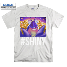 (Medium, White) Disney Moana Tamatoa Shiny Black Women T Shirt T-Shirt Tshirt Top